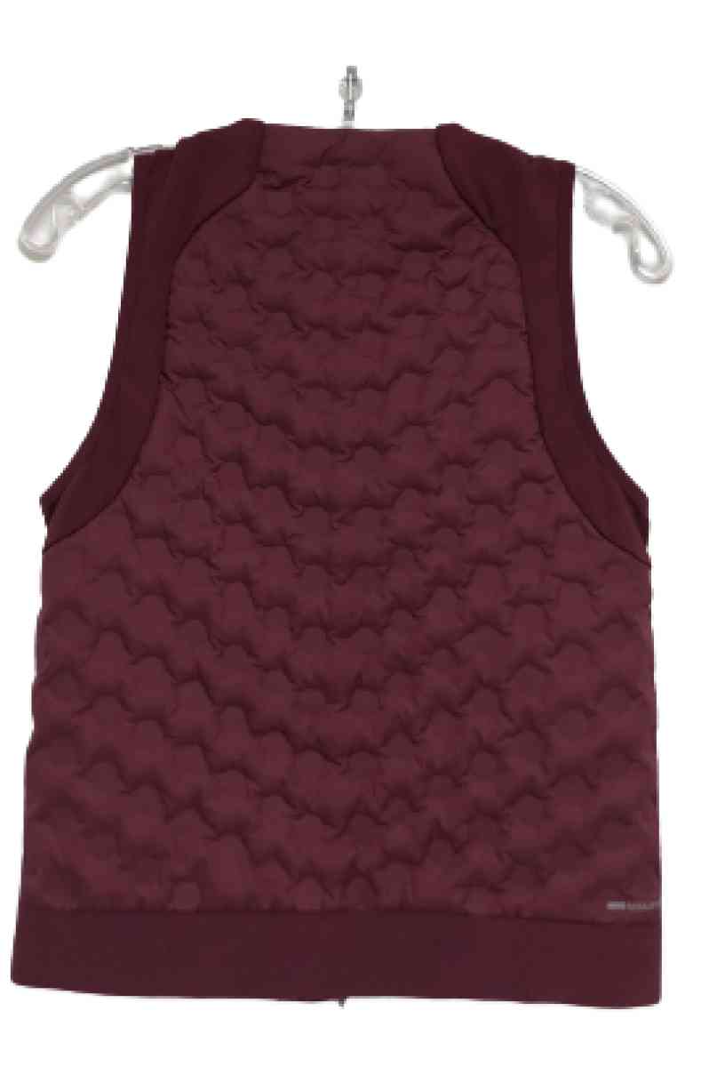 NWT Womens NIKE Aeroloft Dot Front Goose Down Burgundy Red