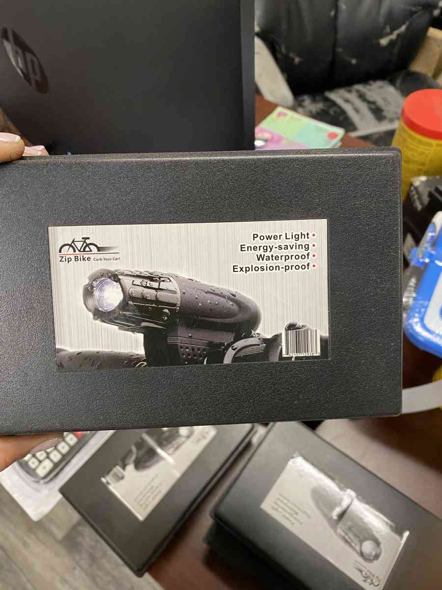 led Bike light rechargeable front and  back light