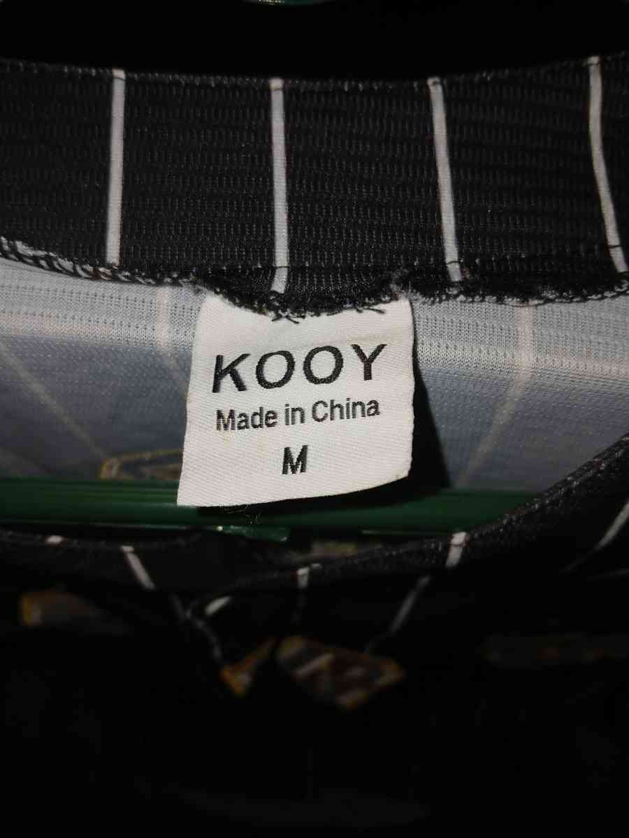 Bruno Mars Hooligans Baseball Jersey Black Shirt Size M