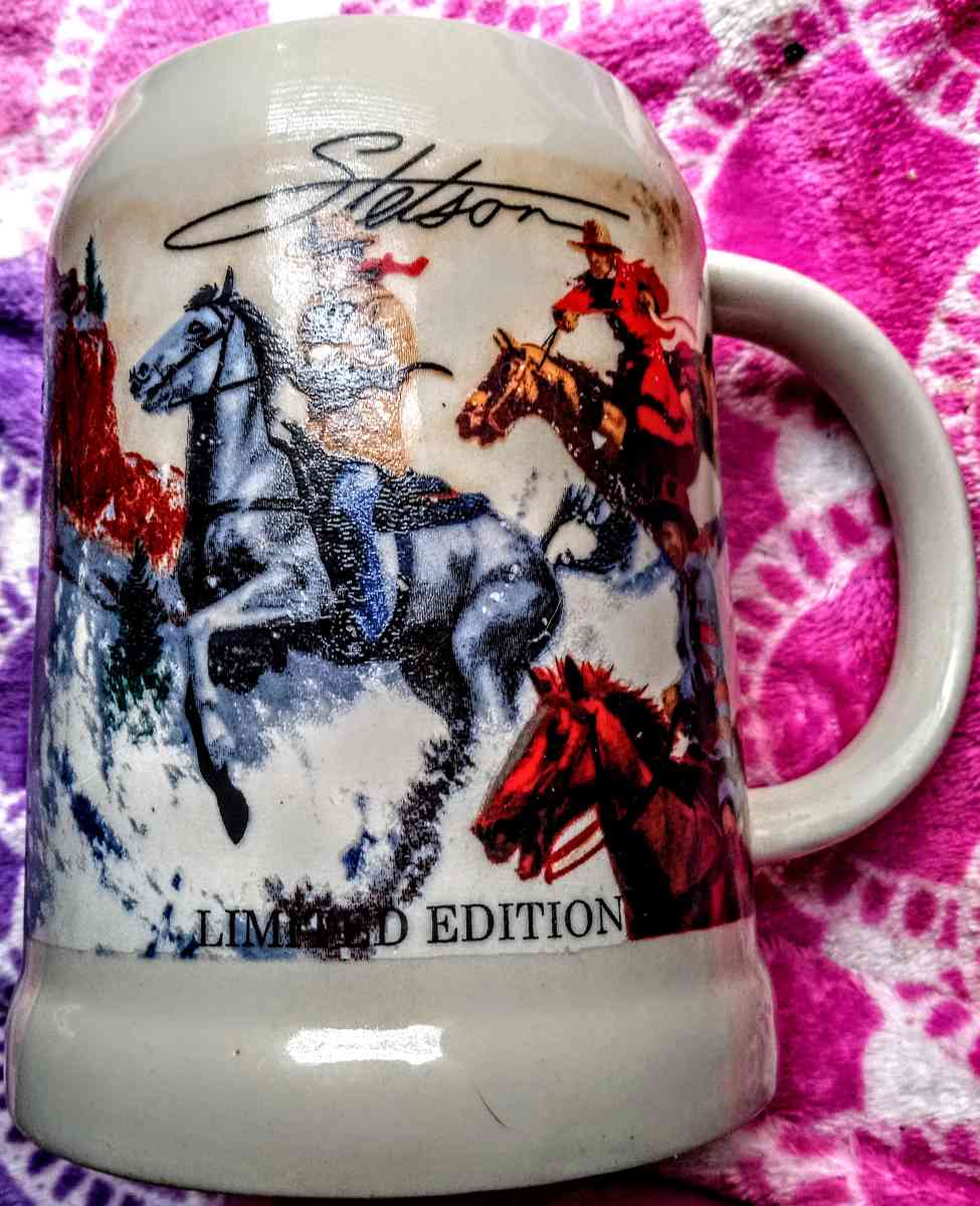 Stetson Limited Edition Cowboy Stein