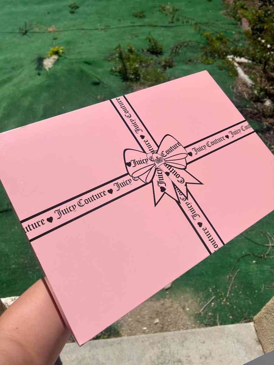 juicy couture matching mini bag gift box set
