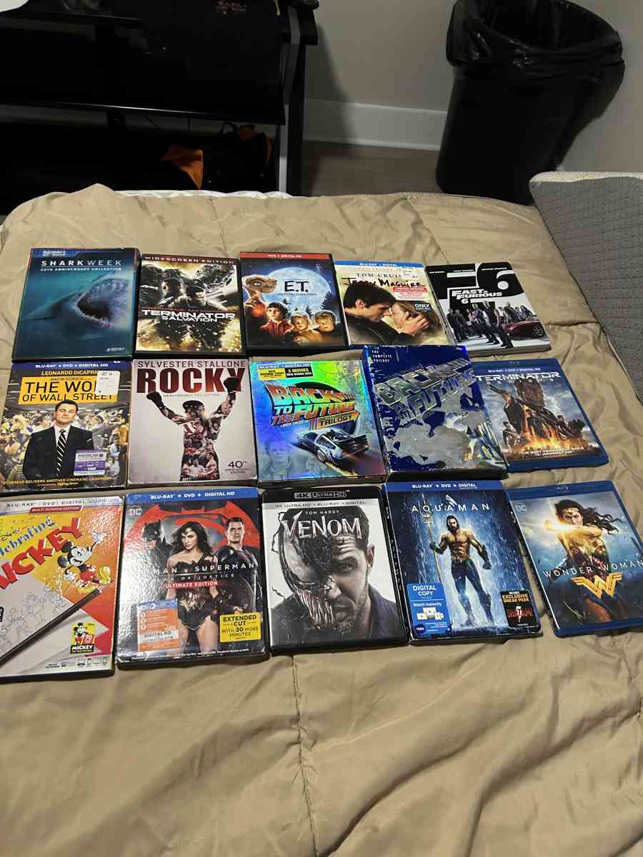 Blue Ray movies