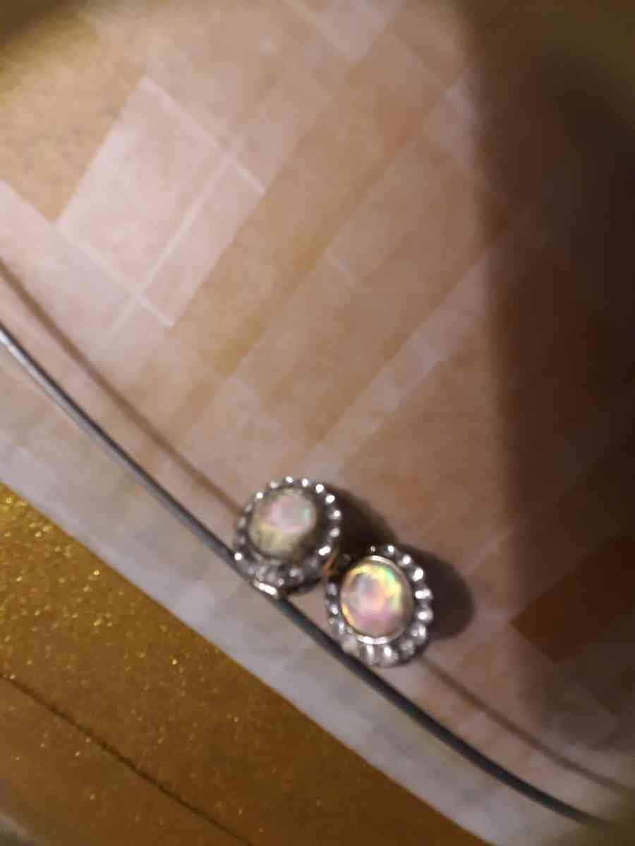 Rainbow Crystal Earrings