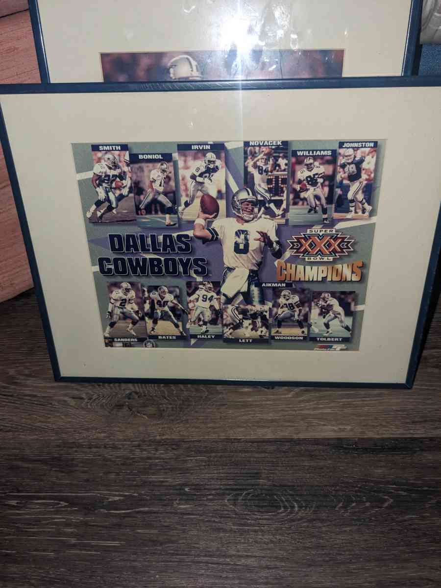 Dallas cowboy sports memorabilia