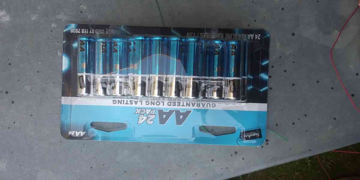 2 NEW 24 AA Batteries