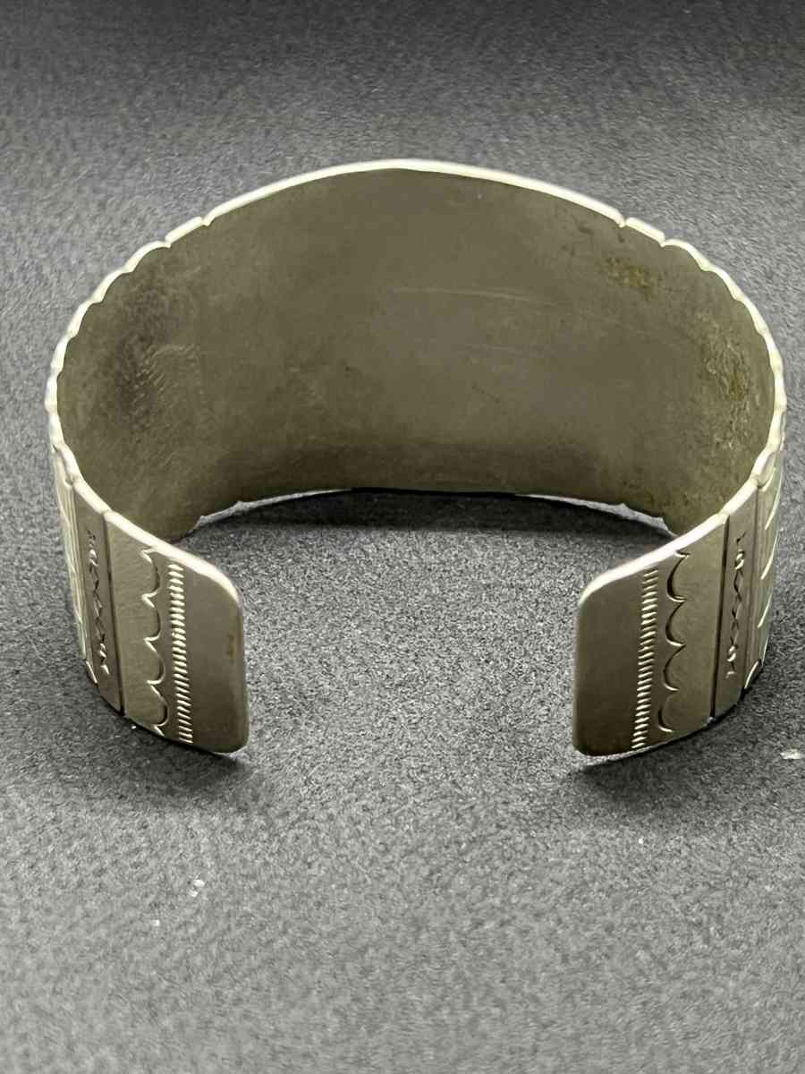 Collectable Old  Authentic Eygptian Sliver Plated Bangle