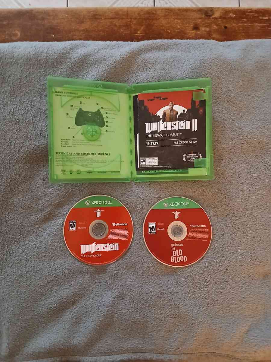 Wolfenstein The New Order Wolfenstein The Old Blood Xbox One