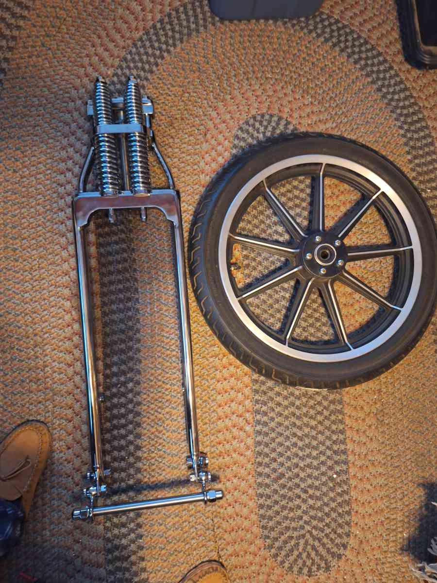 brand new springer4over plus mag wheel 19 inch w new tire