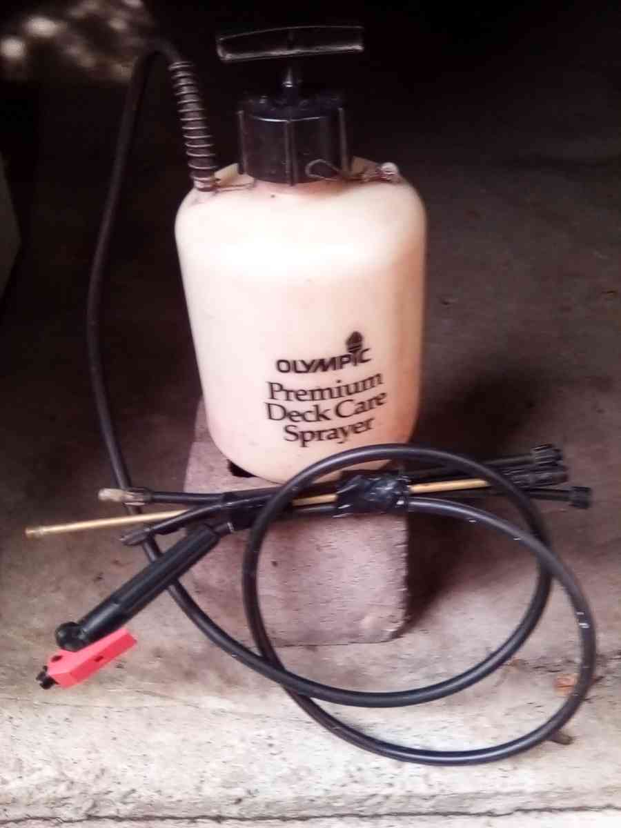 Garden and Deck Sprayer