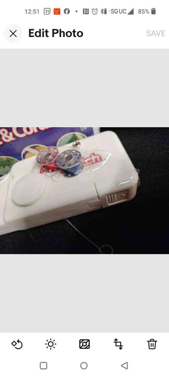 As Seen On Tv  Handy Stitch Portable Handheld Sewing Machine