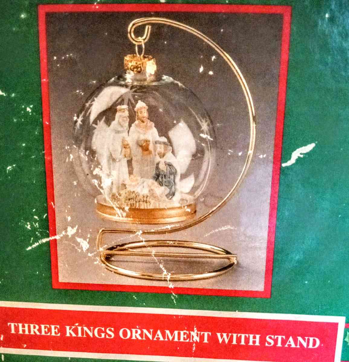 Three Kings Ornament with Stand