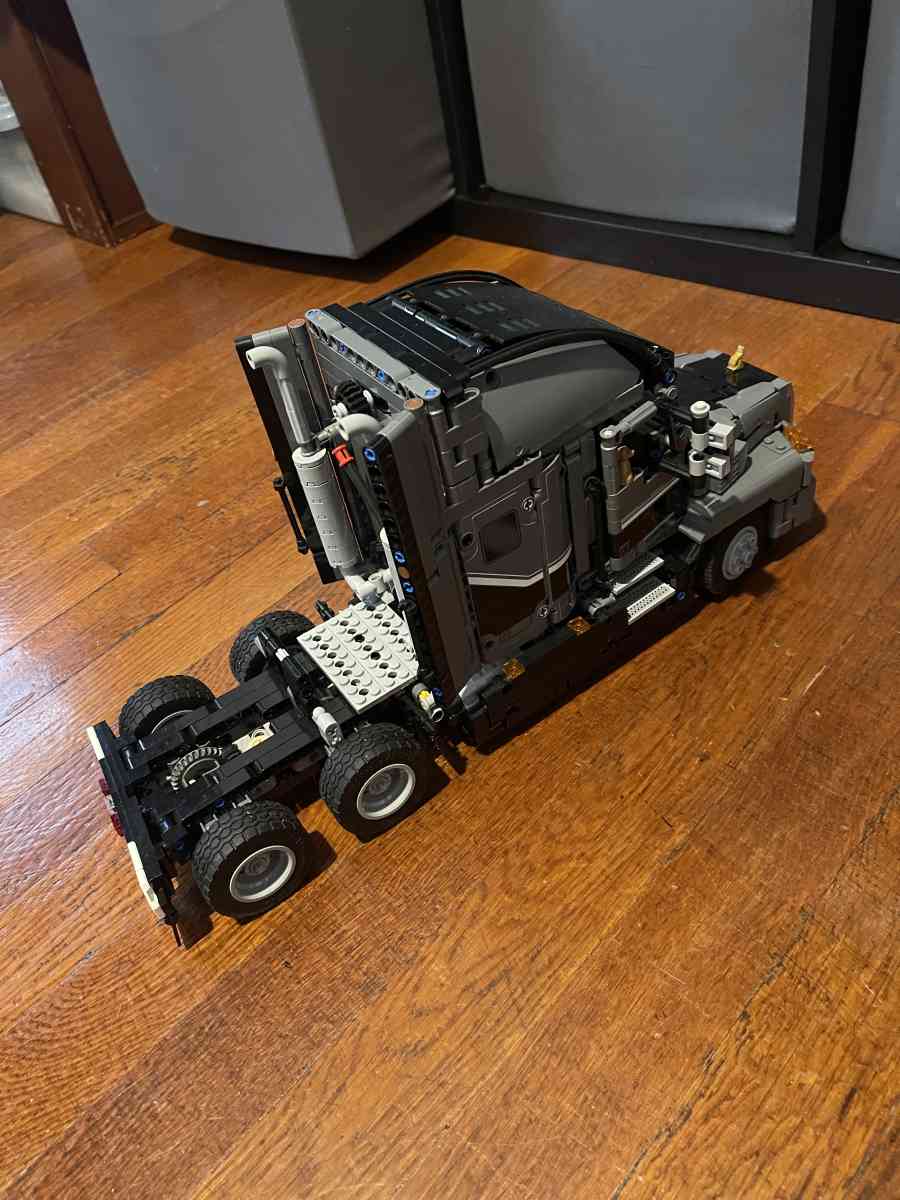 built Lego technic Mack anthem truck