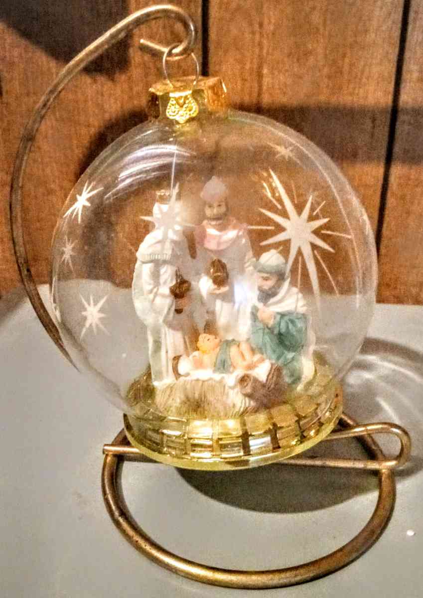Three Kings Ornament with Stand