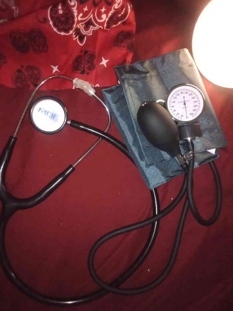 ADC Blood Pressure Cup and MDF instruments Stethoscope
