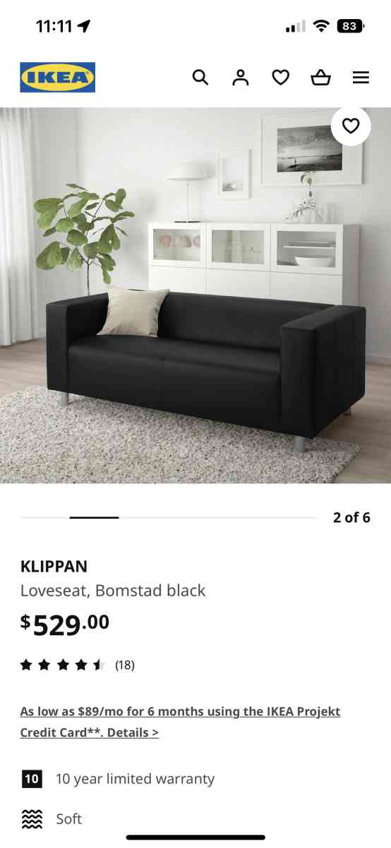 IKEA KLIPPAN COUCH