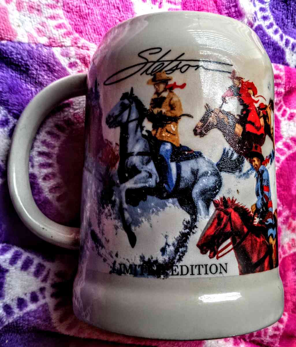 Stetson Limited Edition Cowboy Stein