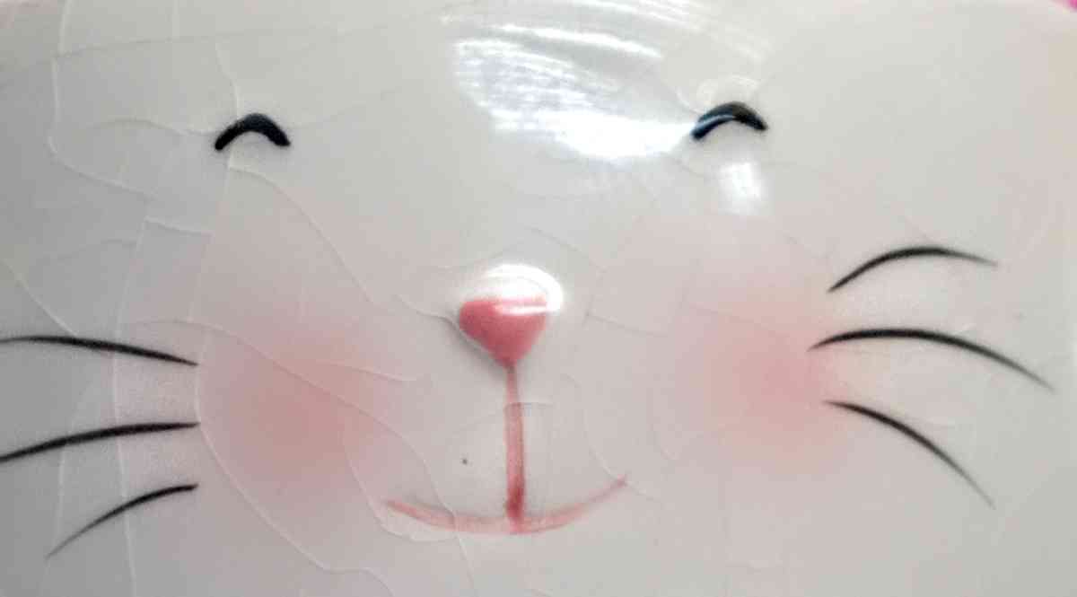 White Ceramic Bunny Mug