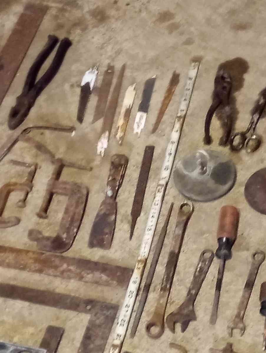random vintage and some antique tools