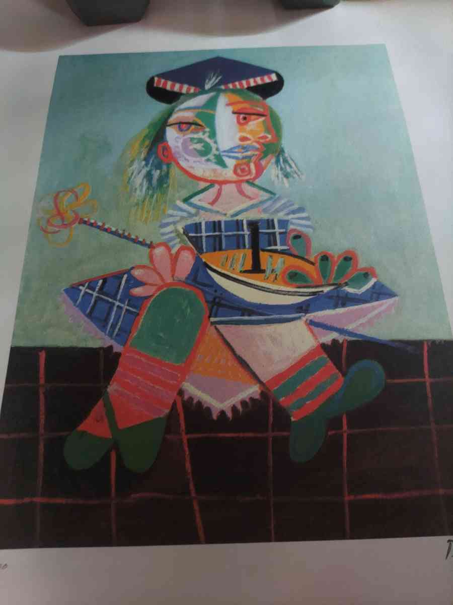 This is a little Picasso painting artThank you