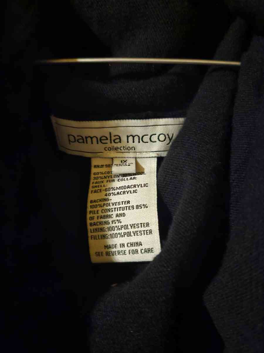 Pamela McCoy sweater jacket