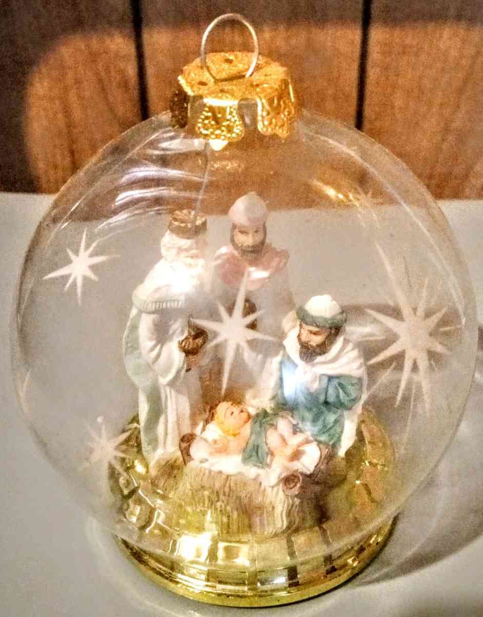Three Kings Ornament with Stand