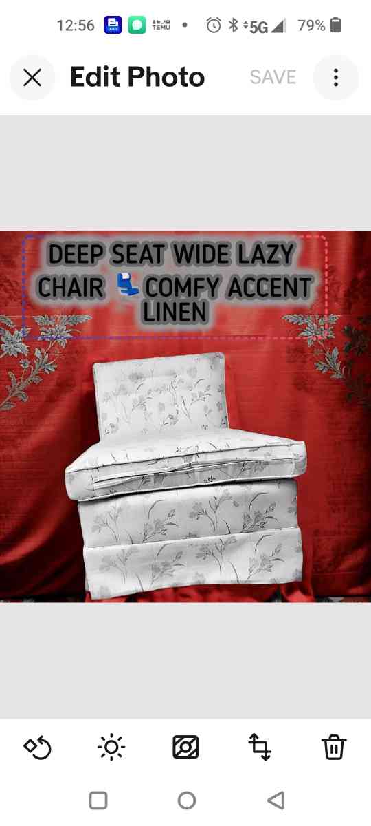 GDF Studio Manon Flora Print Club Lounge AtticDeep SeatNo Ar