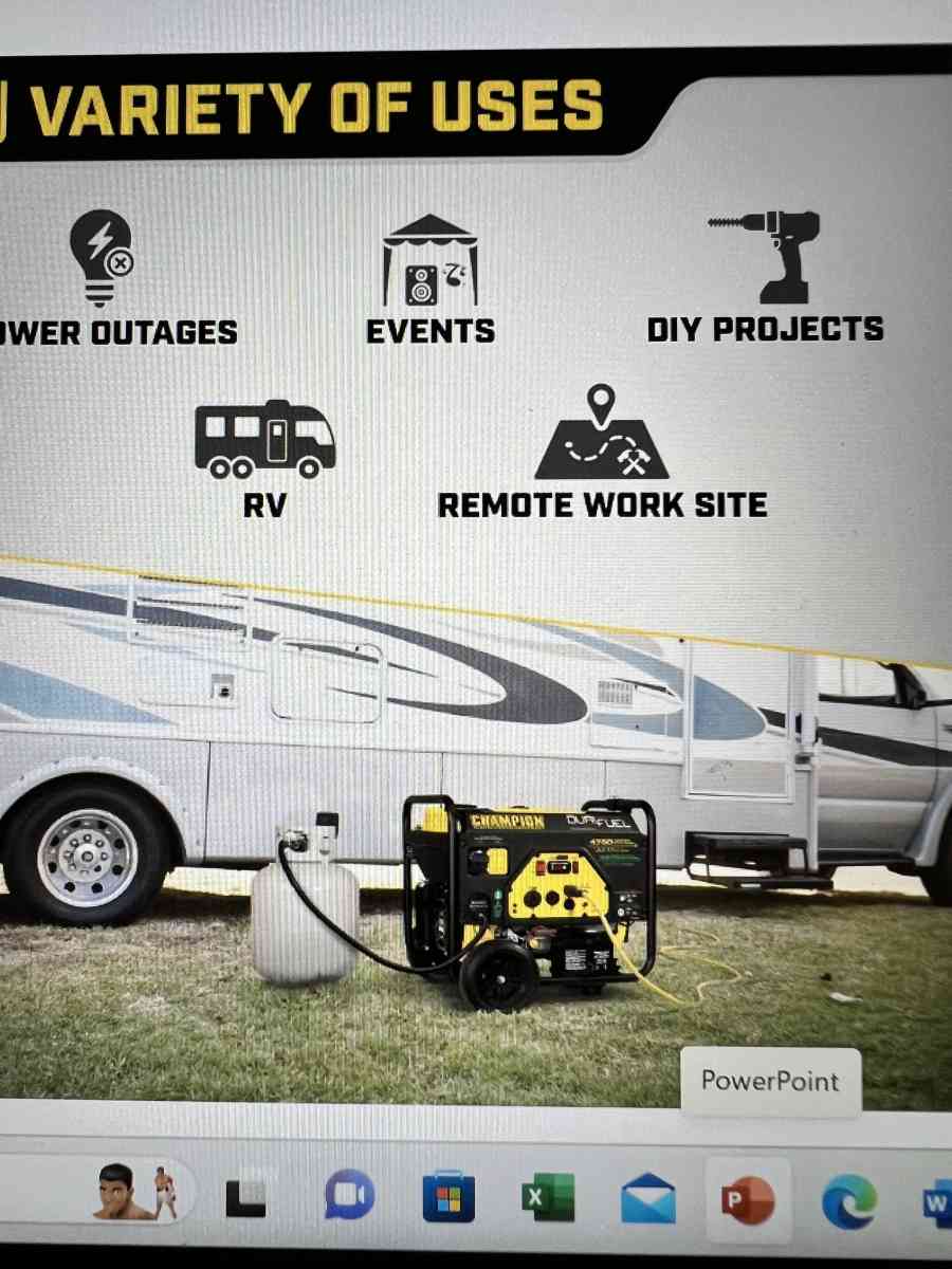 generator gas and propane