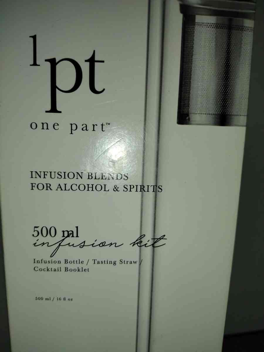 1pt One Part Co Infusion Blender BarAlcoholic Drinks