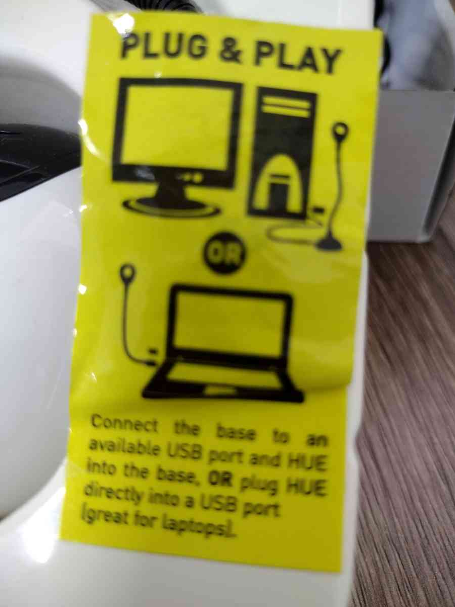 HUE HD Portable USB Camera WHITE