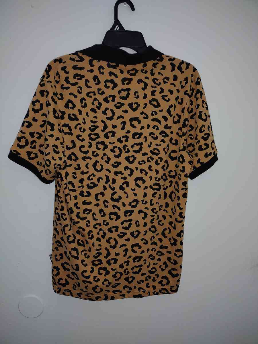 Arthur Ashe Leopard 1968 Tennis Tee