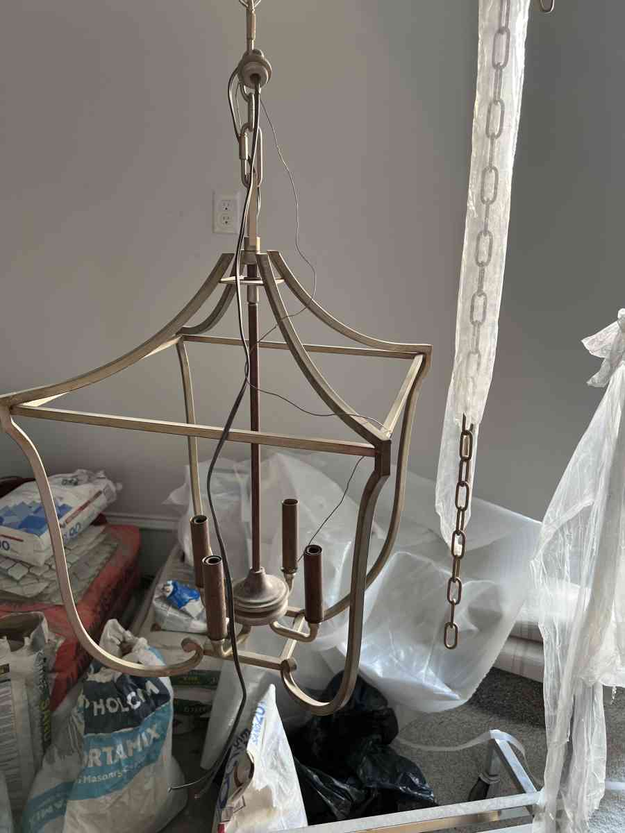Rustic Brown Chandelier