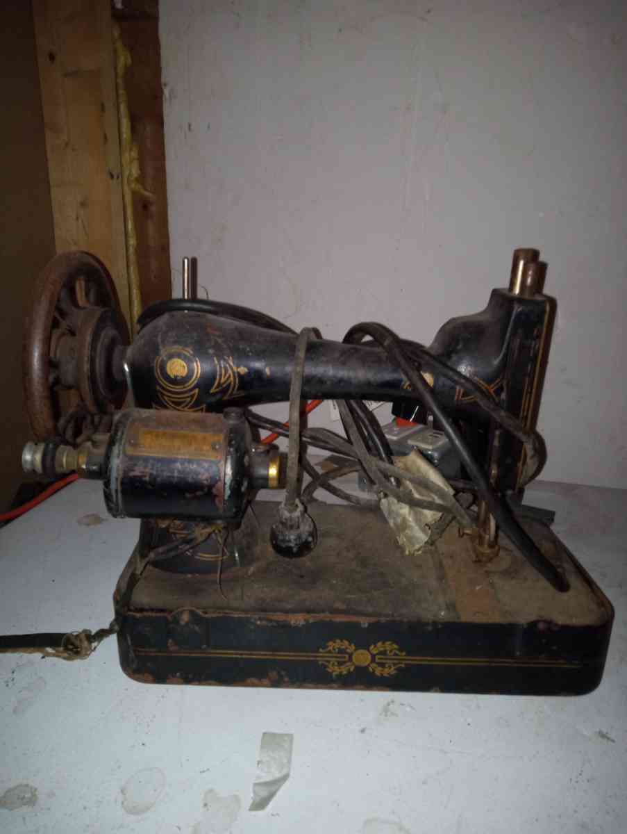 old sewing machine