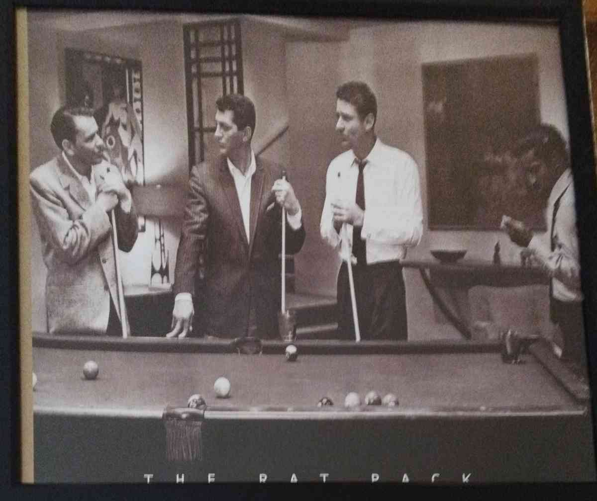 vintage picture of the rat pack