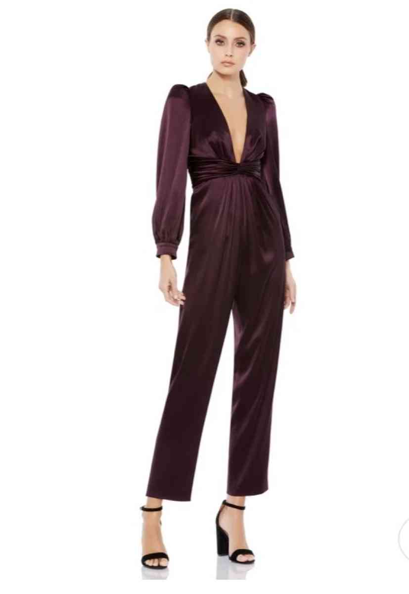 Mac Duggal jumpsuite