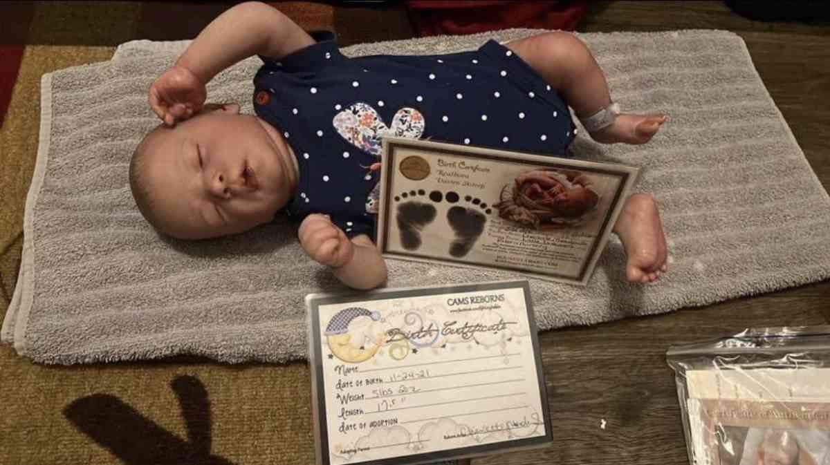 Realborn Darren asleep