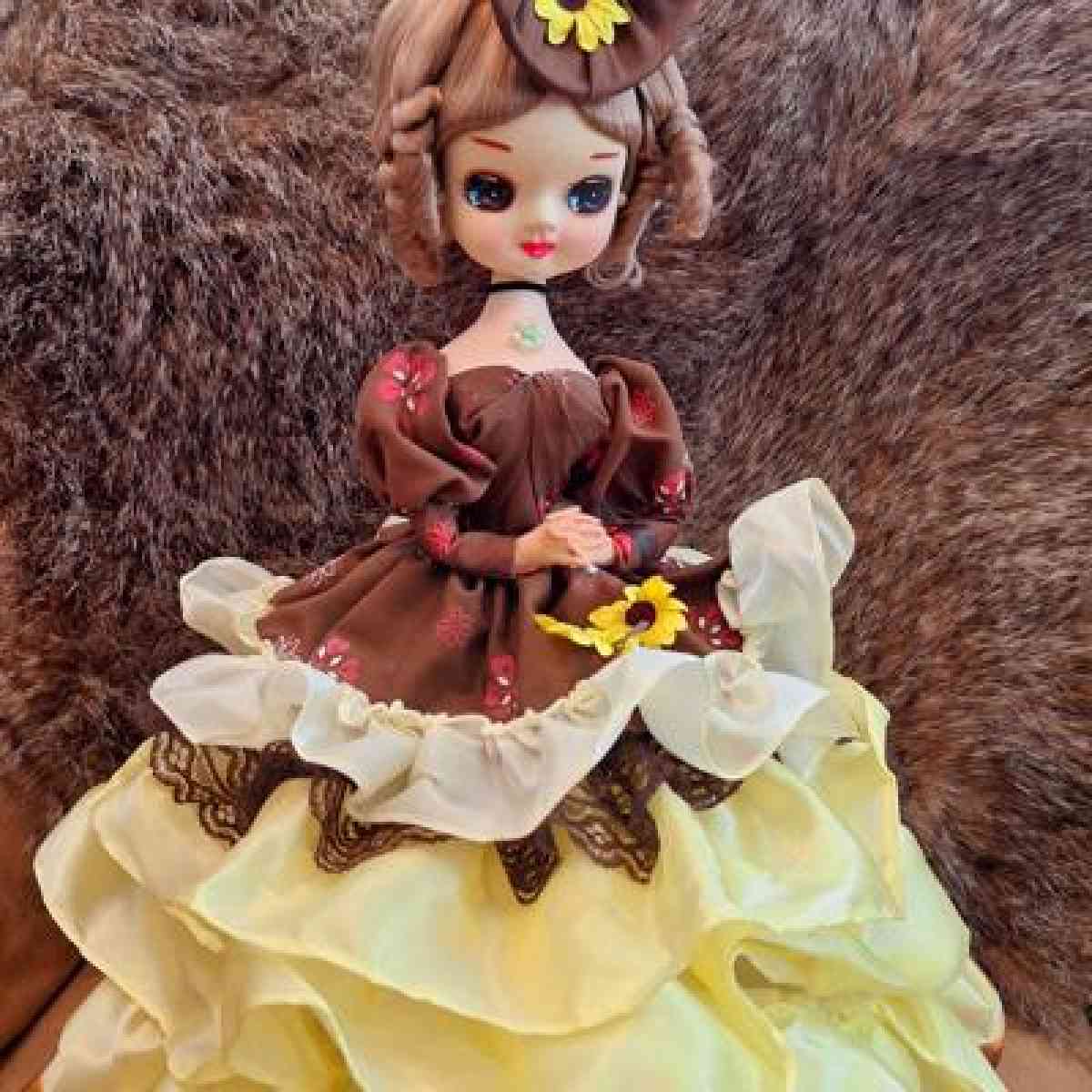 Vtg 1960s BigEyed Bradley Doll RARE COLLECTABLE