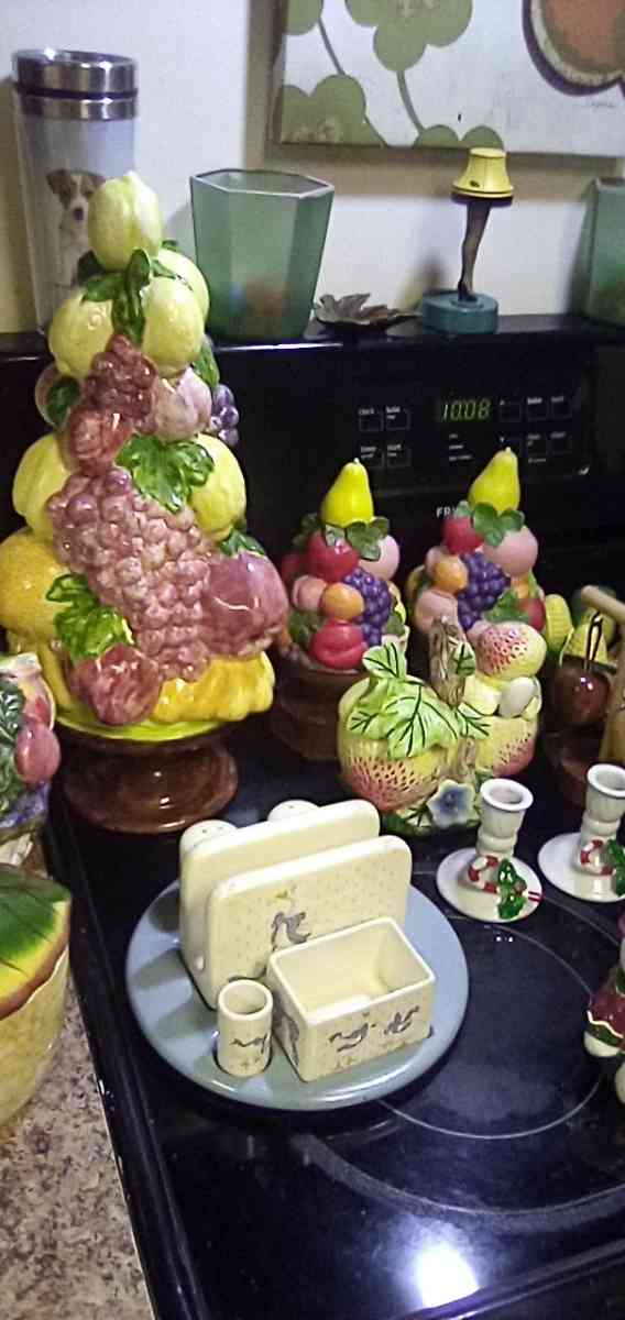 vintage  hand made home decor frome the 40s