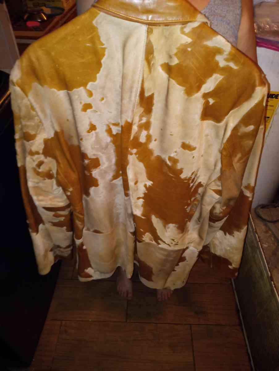 cowhide jacket