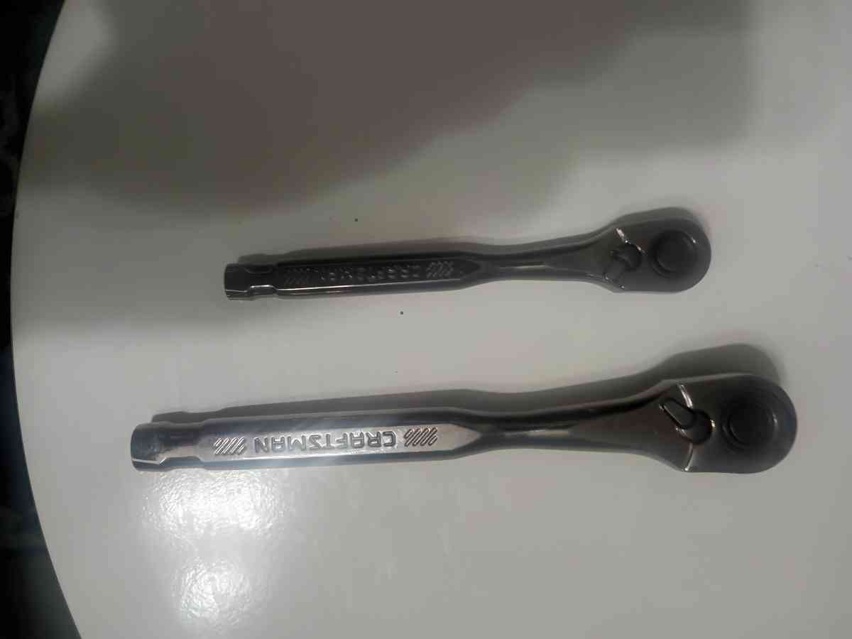 Craftsman limited edition  gun metal chrome finish