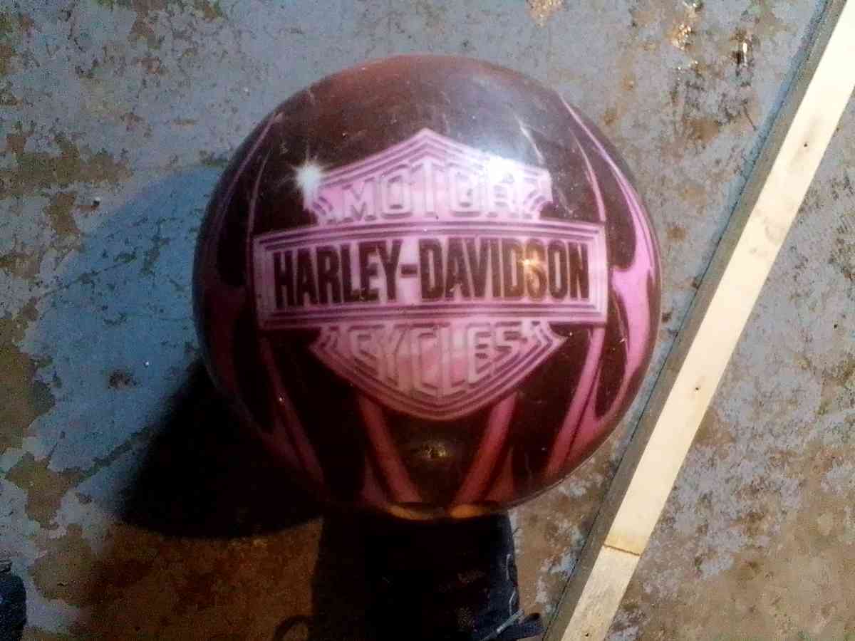 HarleyDavidson bowling ball 12 lb