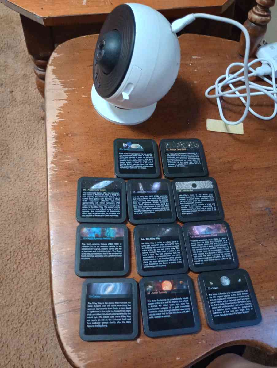 Galaxy an solar system projector