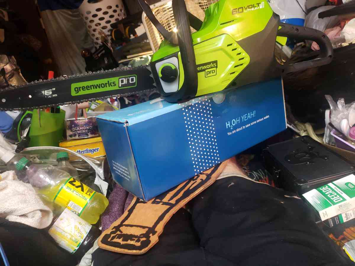 Green works Pro 60V Brushless Motor Chain Saw