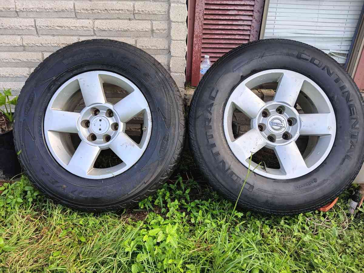 20042007 Nissan Altima Tires And Rims