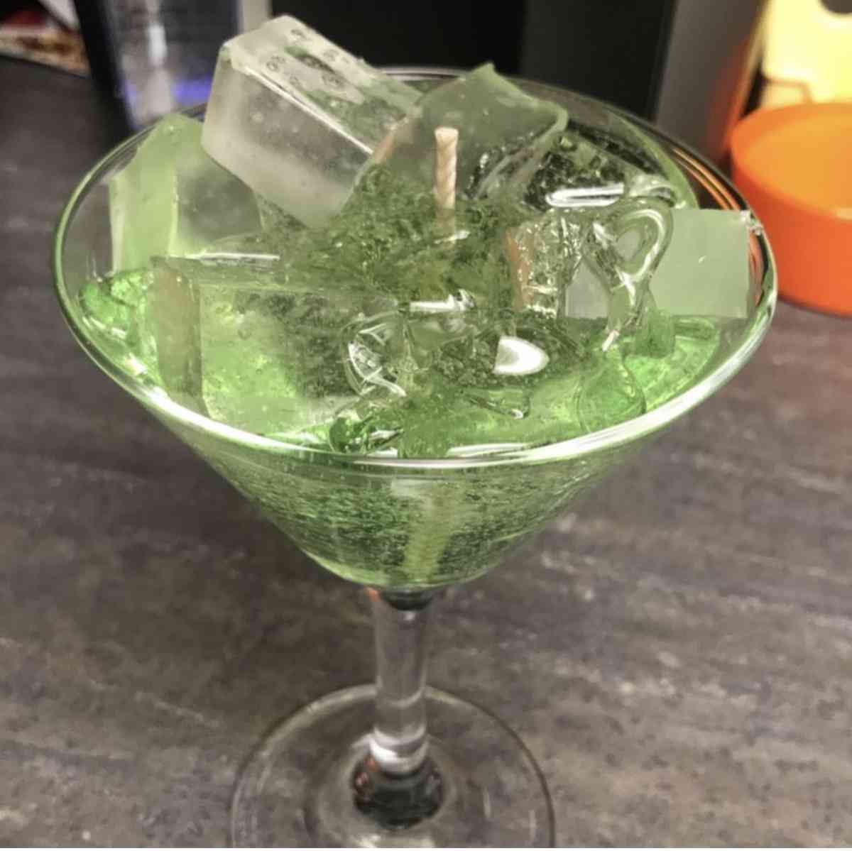 margarita martini candle