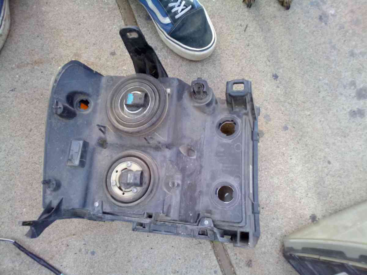 front headlight assembly inside mirrors