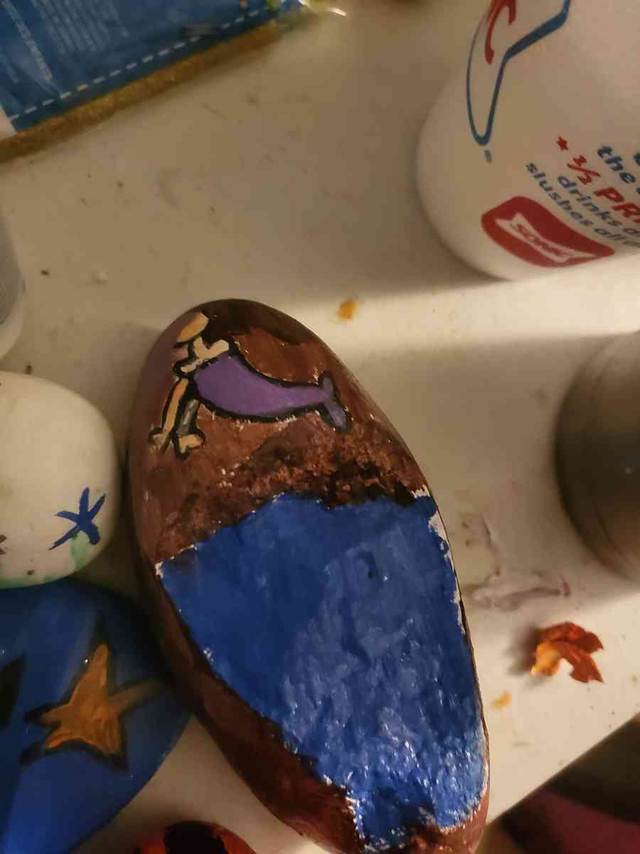 hand painted rocks