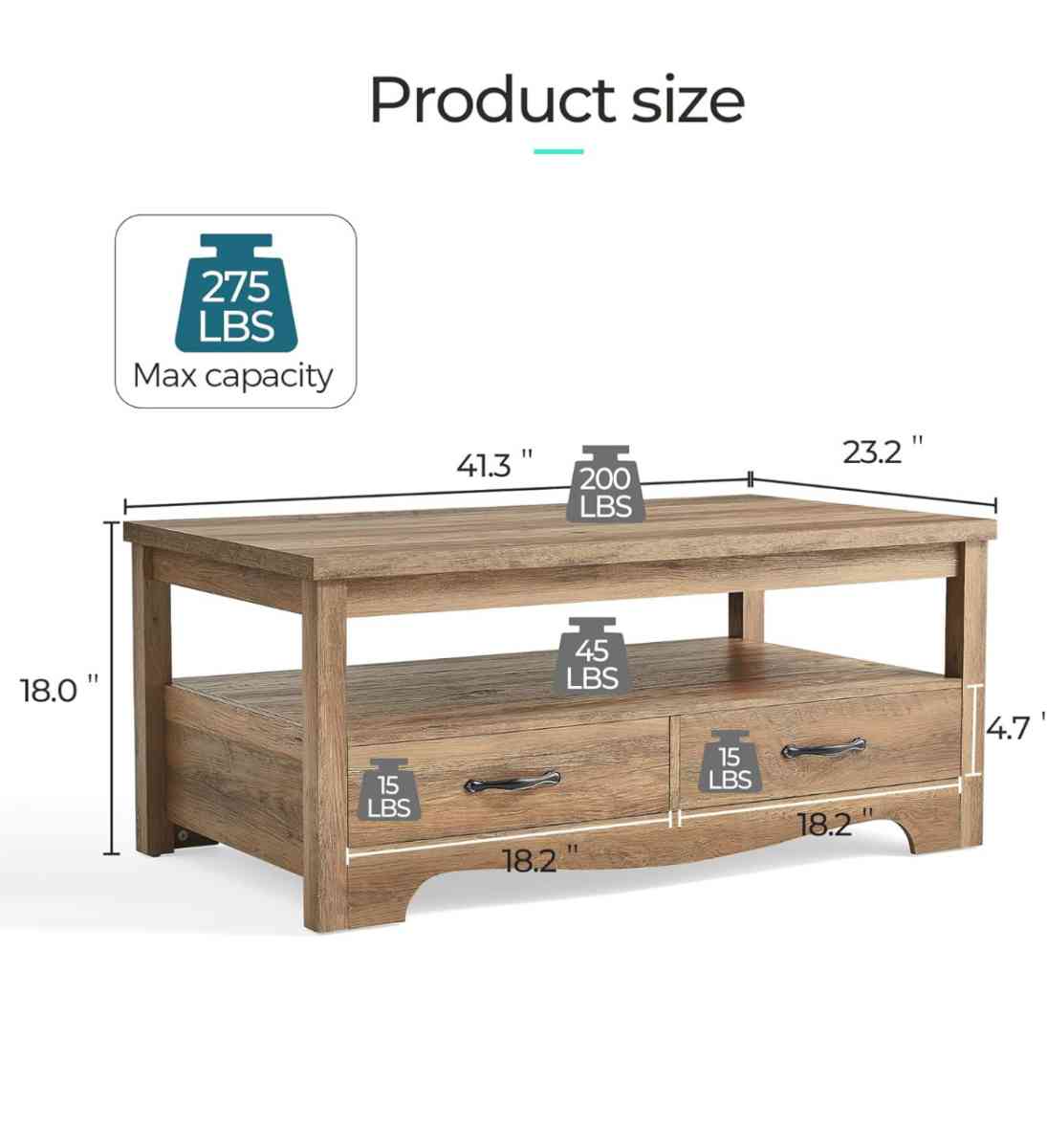 farmhouse coffee table