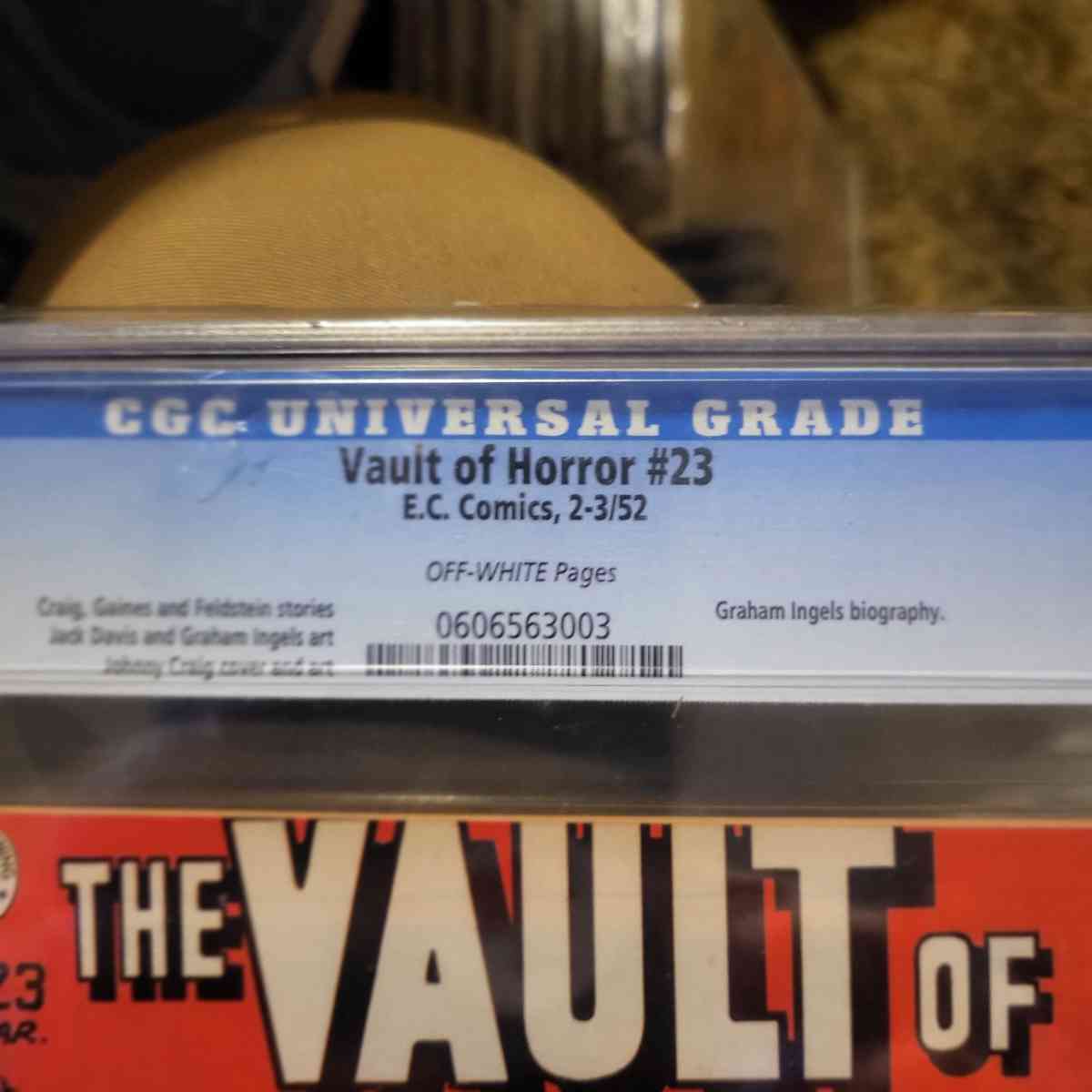 The Vault of Horror 23 EC Comics 8pt0