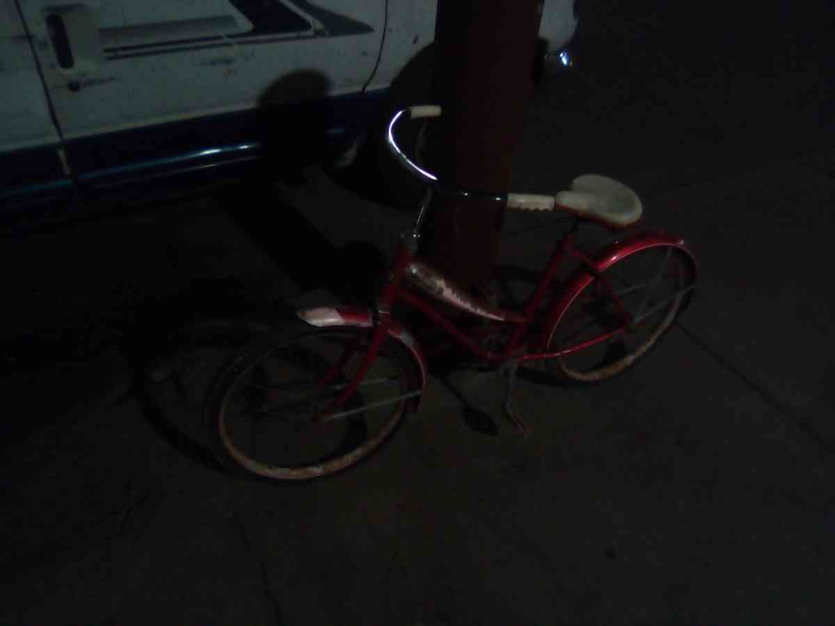 antique 1959 sears and roebuck bicycle