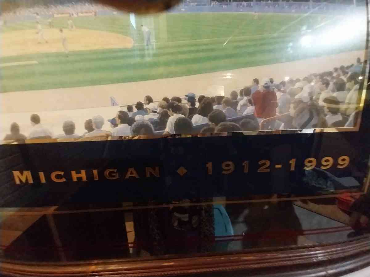 tiger stadium Detroit mi 1912 1999 Budweiser mirror